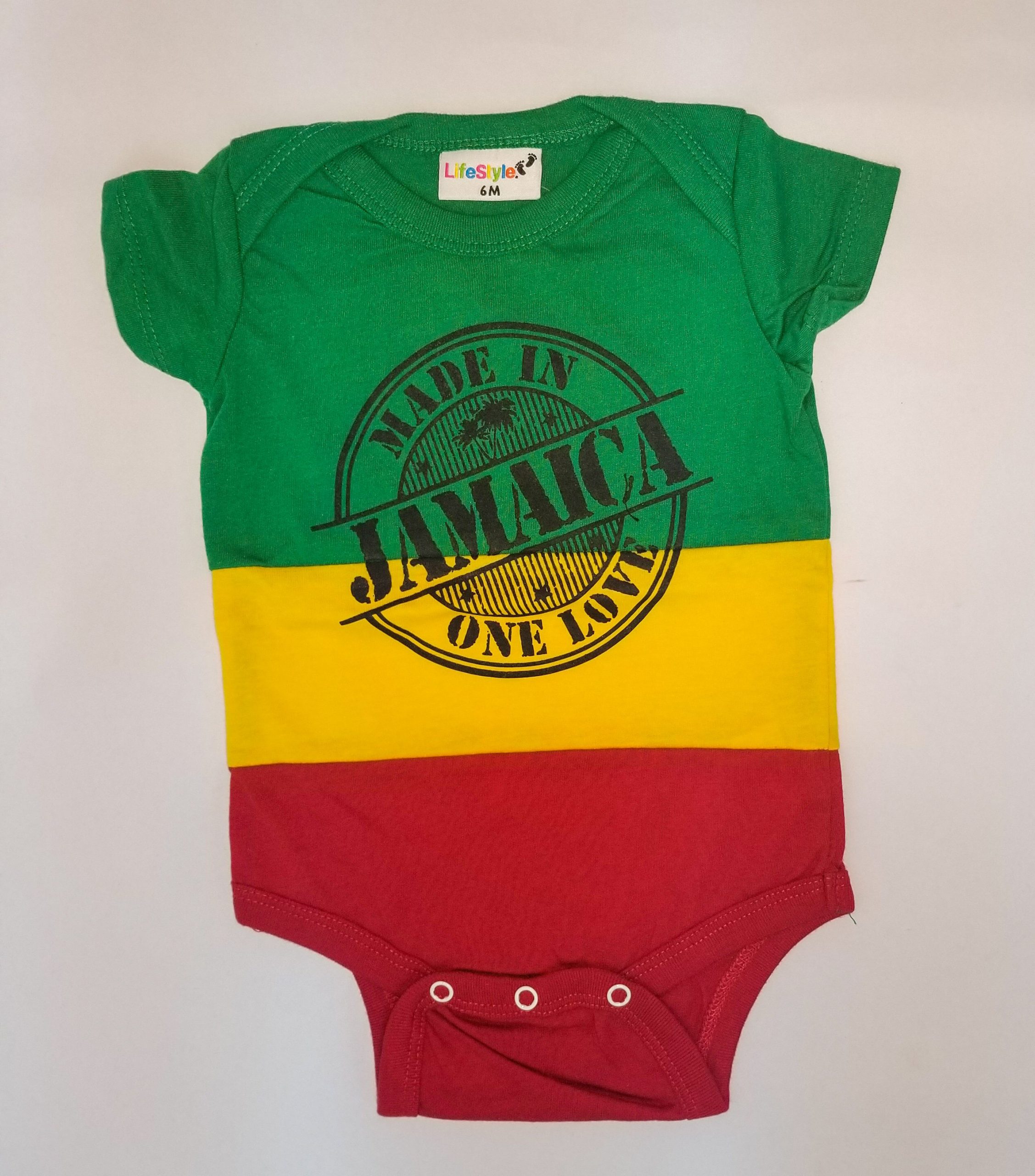 Reggae/Rasta 'Made in Jamaica' Infant Onesie - 876 Worldwide