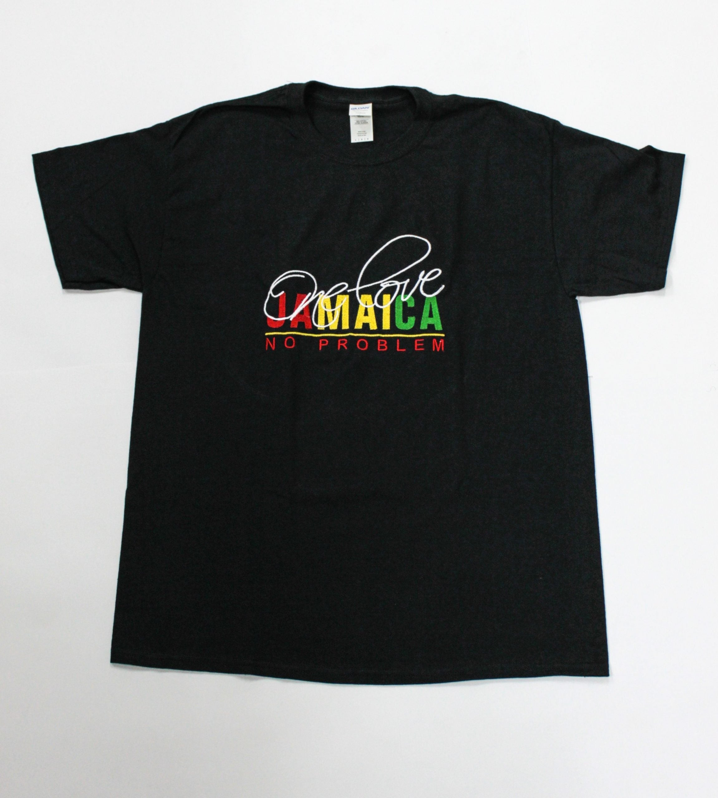 Men’s ‘Jamaica 1962’ Printed Cotton T-shirt green main image 0