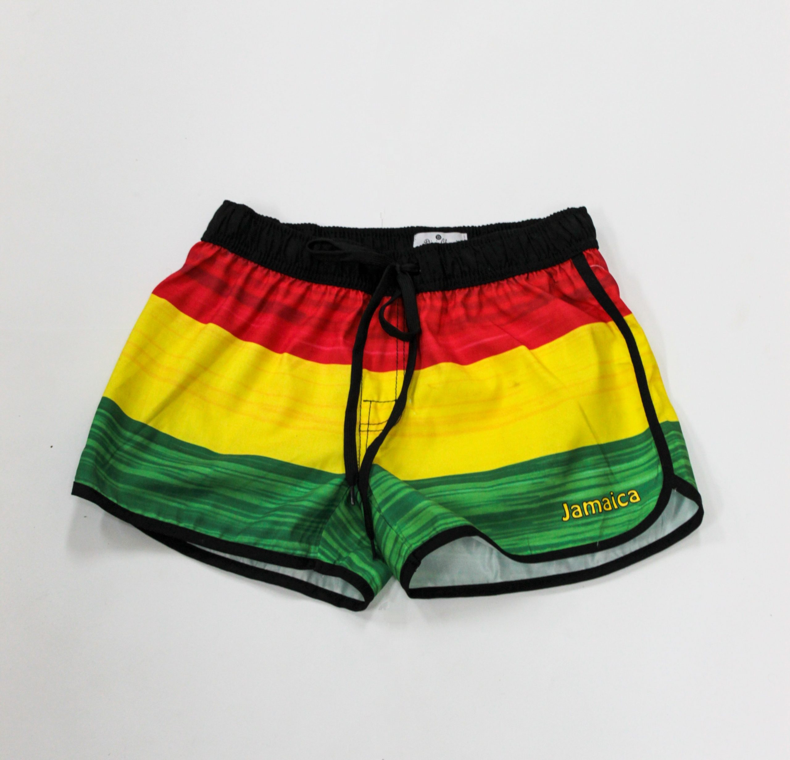 Rhinestone Bra Jamaican Theme One Love Matching Shorts and Bangle